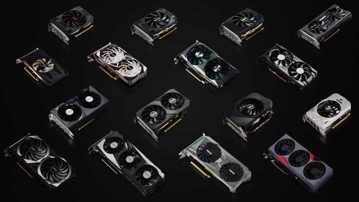 Varias versiones de la tarjeta gráfica RTX 3050. Para comparar a la Nvidia RTX 3050 vs. AMD RX 6500 XT.