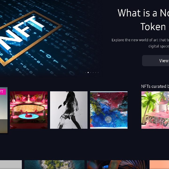 El agregador NFT de Samsung