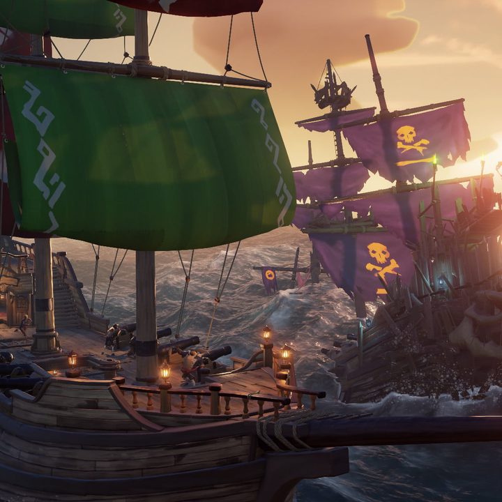 Escena de Sea of Thieves