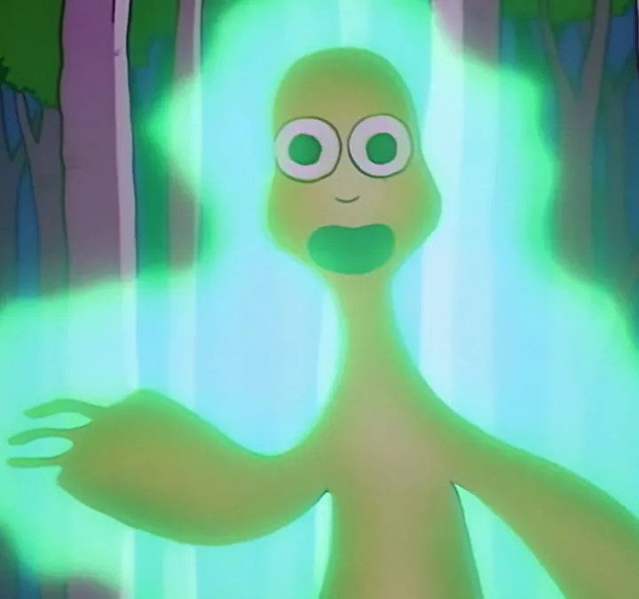 Mister Burns radioactivo en Los Simpsons