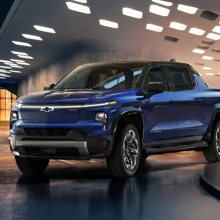 ford f 150 lightning vs chevrolet silverado ev silveradoev rst exterior