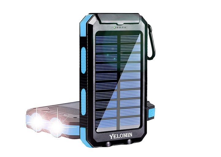 Cargador portátil solar Yelomin.