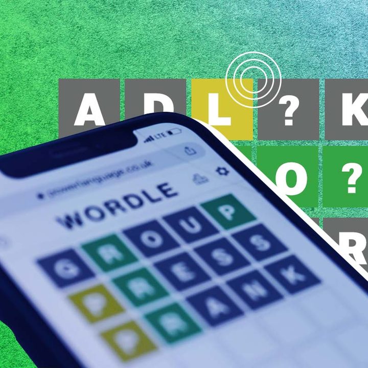 El videojuego móvil Wordle se convirtió en un fenómeno de las redes sociales.