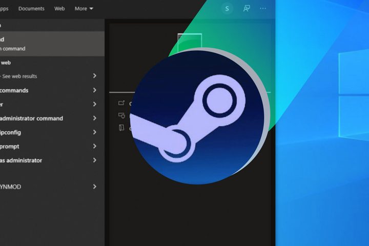 La configuración de la plataforma de juegos Steam.