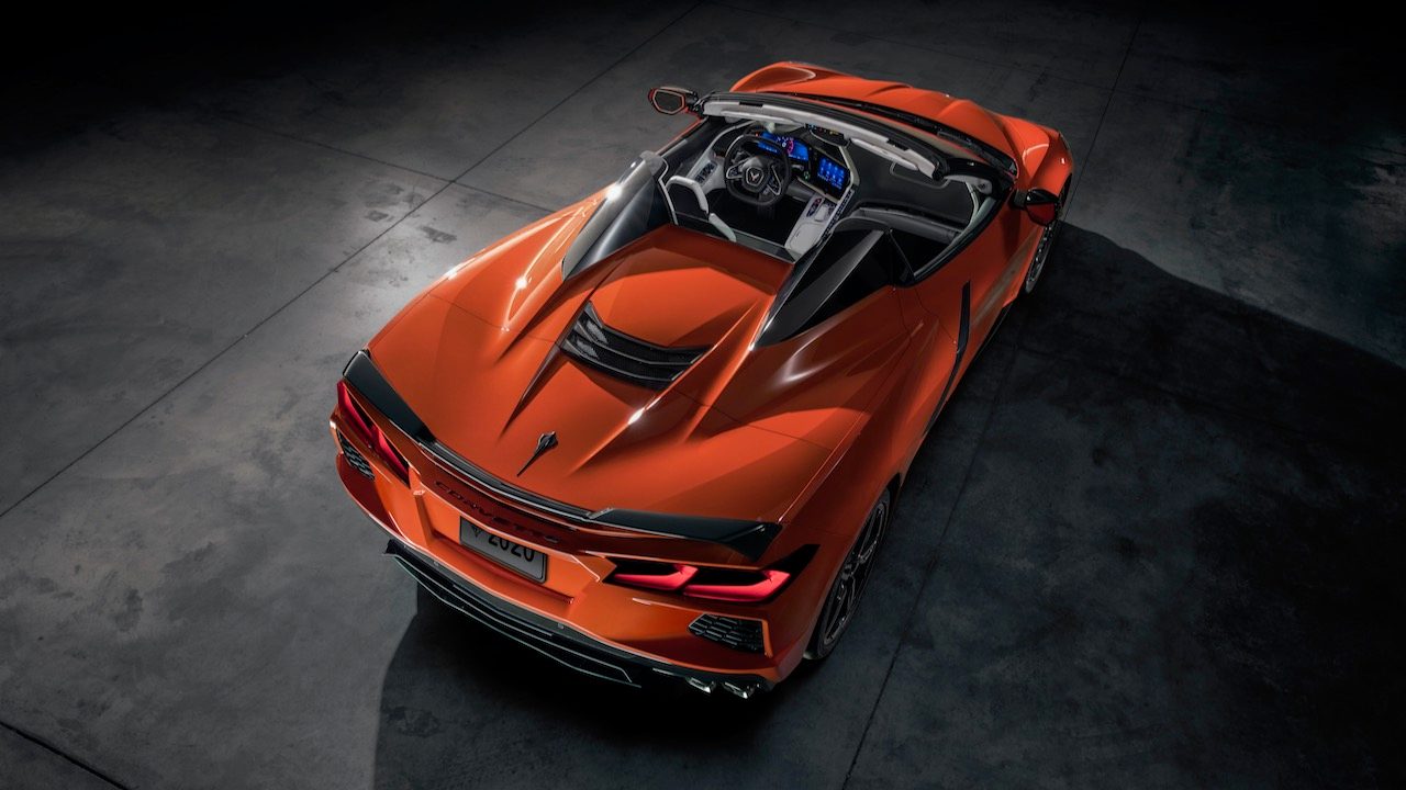 chevrolet corvette stingray convertible 2022 2020
