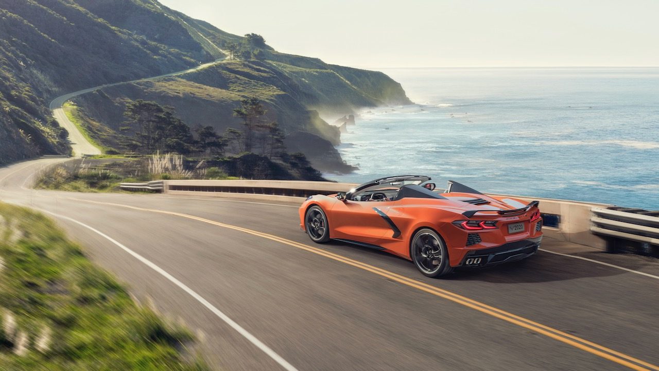 chevrolet corvette stingray convertible 2022 2020