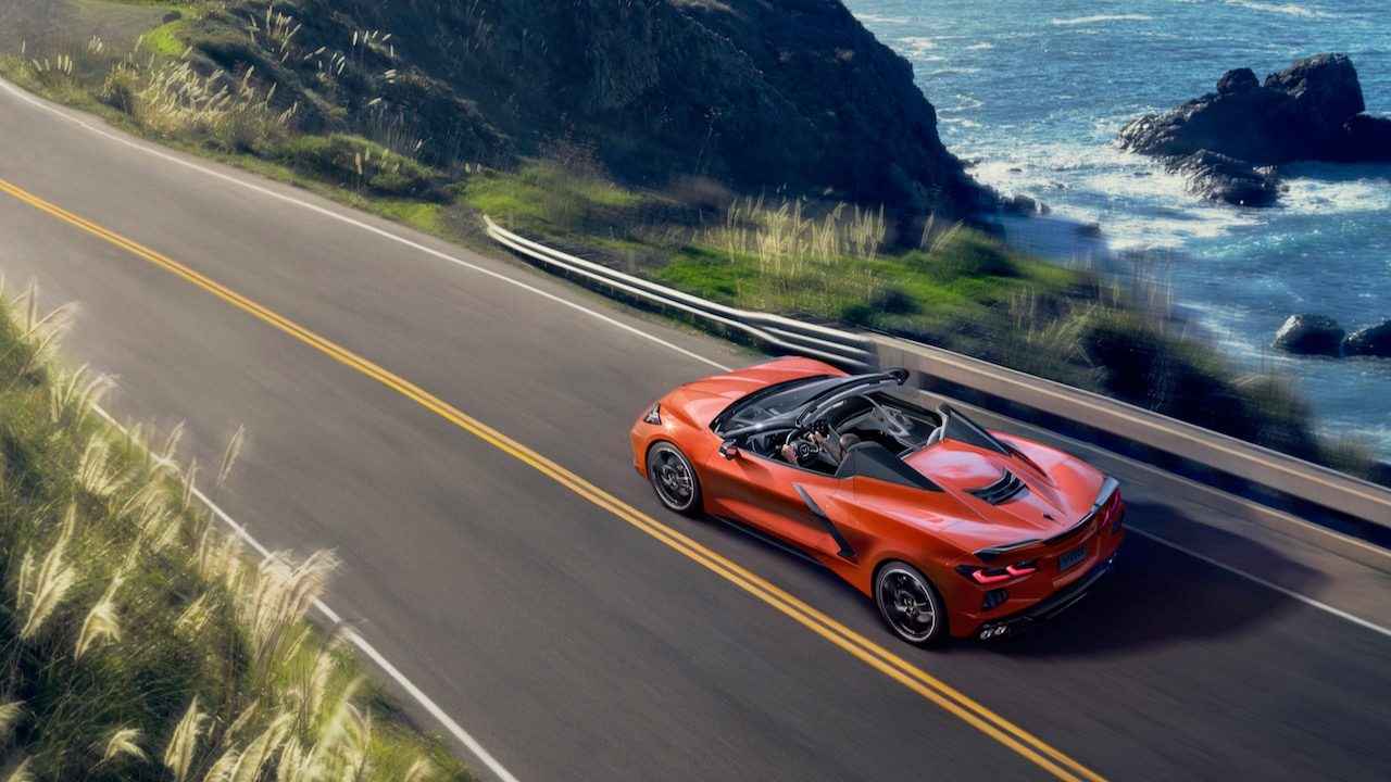 chevrolet corvette stingray convertible 2022 2020