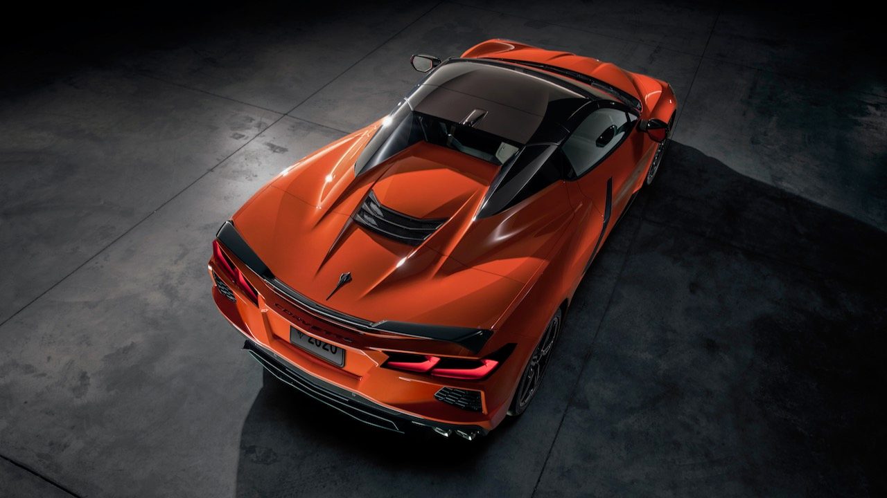 chevrolet corvette stingray convertible 2022 2020