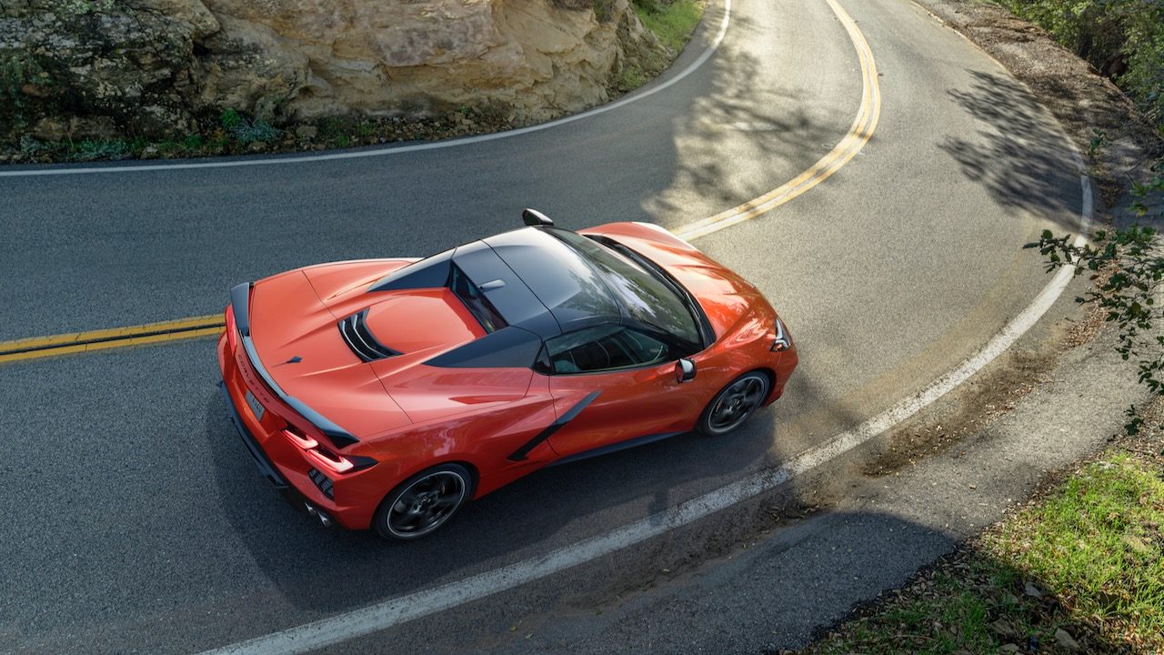 chevrolet corvette stingray convertible 2022 2020