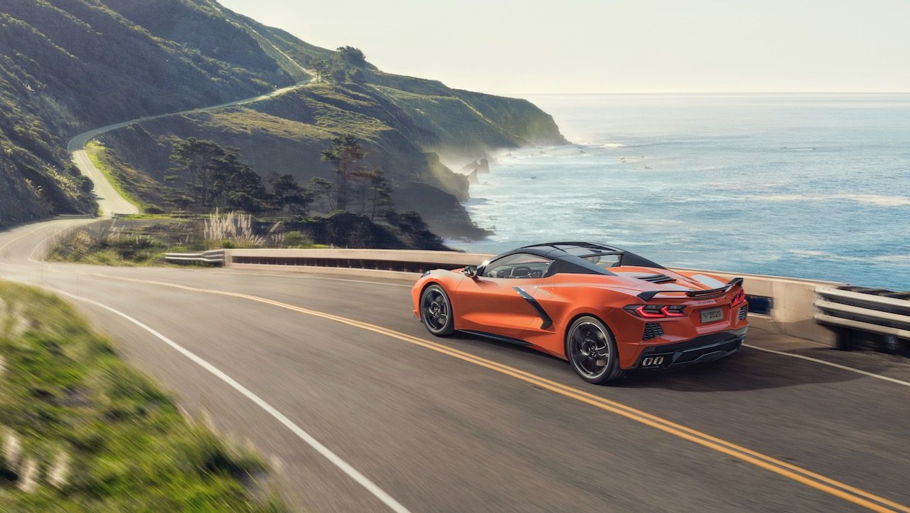 chevrolet corvette stingray convertible 2022 2020