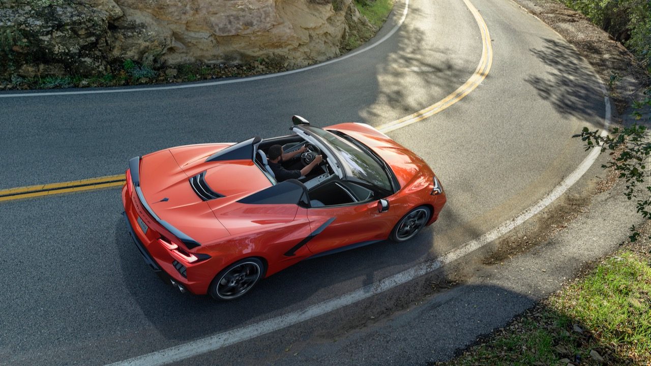 chevrolet corvette stingray convertible 2022 2020