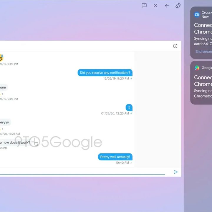 Android 13 incluirá una función que permitirá realizar un stream de una app instalada en un celular a una computadora Windows 11, Mac o Chromebook.