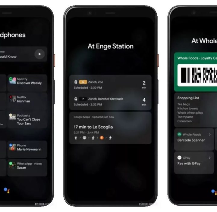 Google trabajó en un sistema de información para Android 11 que mostraba tarjetas informativas en una pantalla bloqueada.