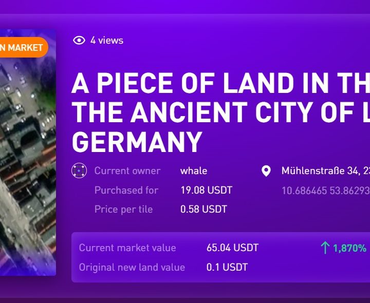 La plataforma Next Earth vende terrenos para un metaverso que incluirá aplicaciones de realidad virtual, videojuegos y mercadotecnia.