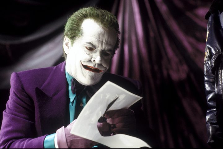 Jack Nicholson en una escena de Batman, una de las mejores películas en Hulu.