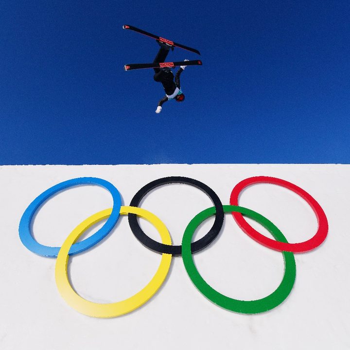 La esquiadora china Eileen Gu