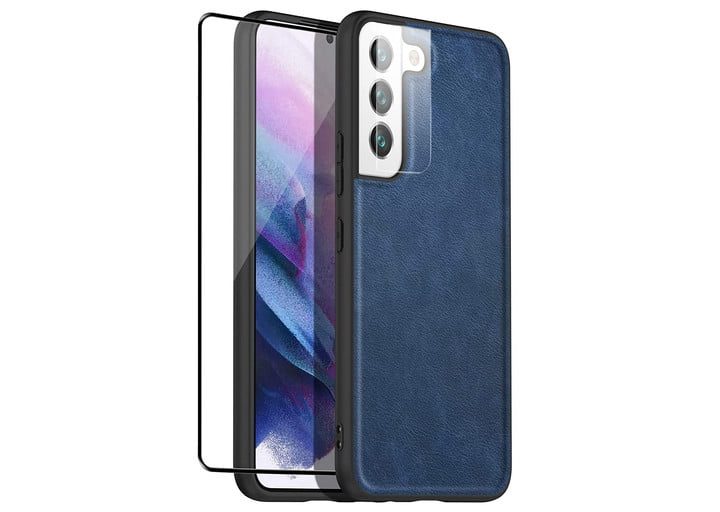 Funda Anccer con Protector de Pantalla para Samsung Galaxy S22 Plus.