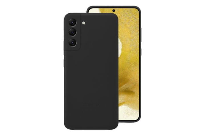 Samsung Leather Cover en Negro para el Samsung Galaxy S22.