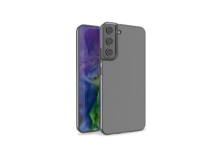 Estuche Olixar ultrafino 100 por ciento transparente para Samsung Galaxy S22 Plus.