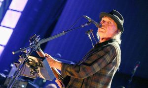 El músico y compositor canadiense Neil Young.