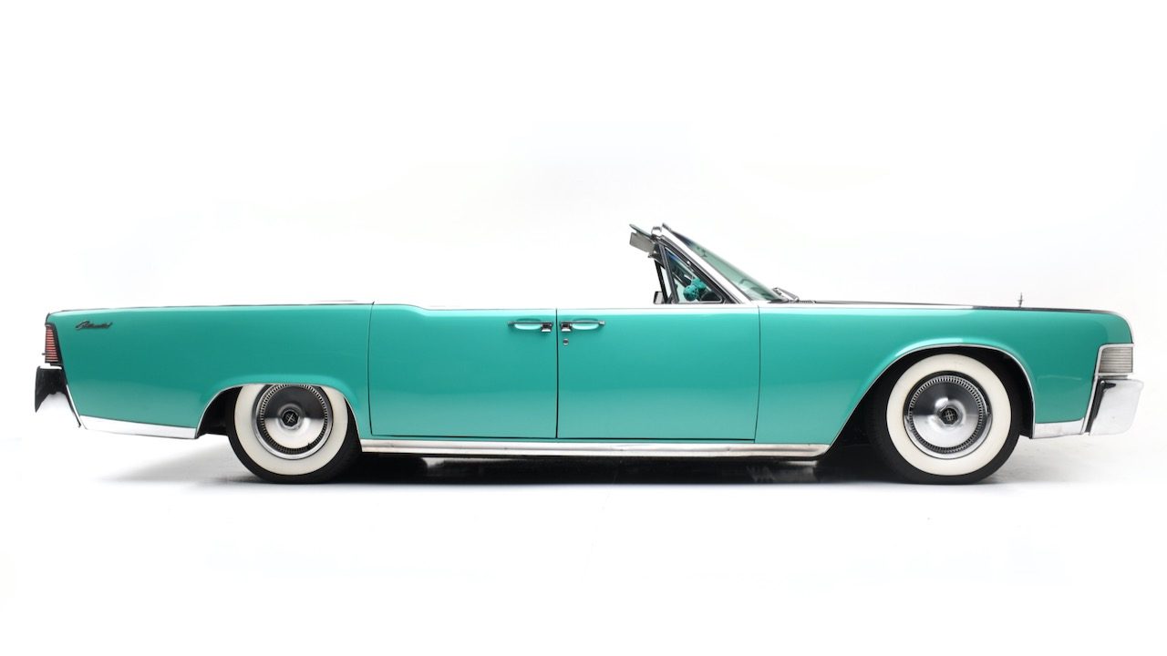 100 anos lincoln 1965 continental convertible