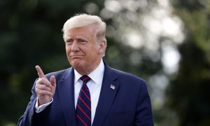 El ex presidente de Estados Unidos Donald Trump.