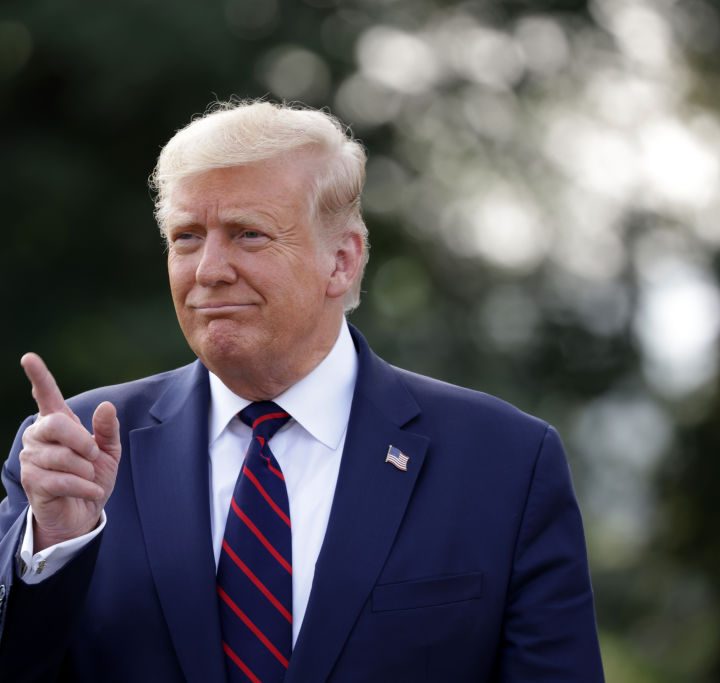 El ex presidente de Estados Unidos Donald Trump.