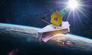 El telescopio espacial James Webb de la NASA.