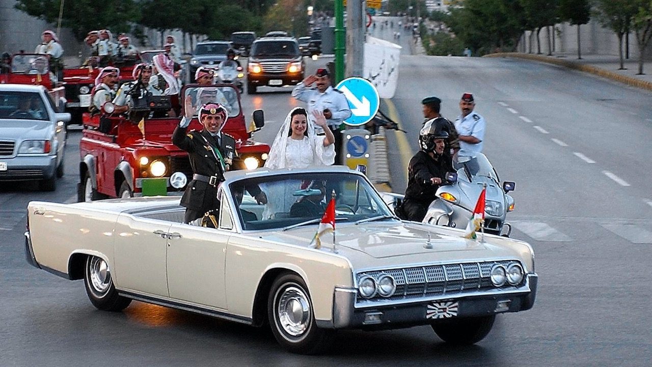 100 anos lincoln jordanian crown prince hamza and his bri