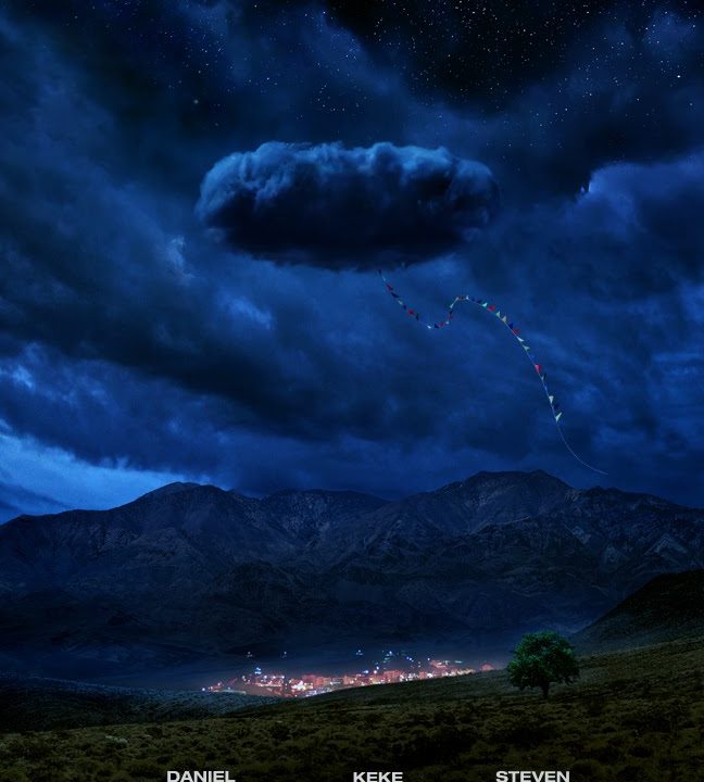 El póster oficial de la película Nope de Jordan Peele.