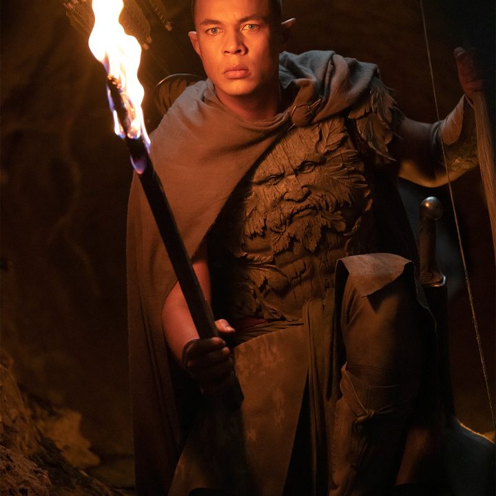 Una escena de la serie The Rings of Power.