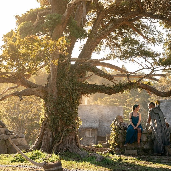 Una escena de la serie The Rings of Power.
