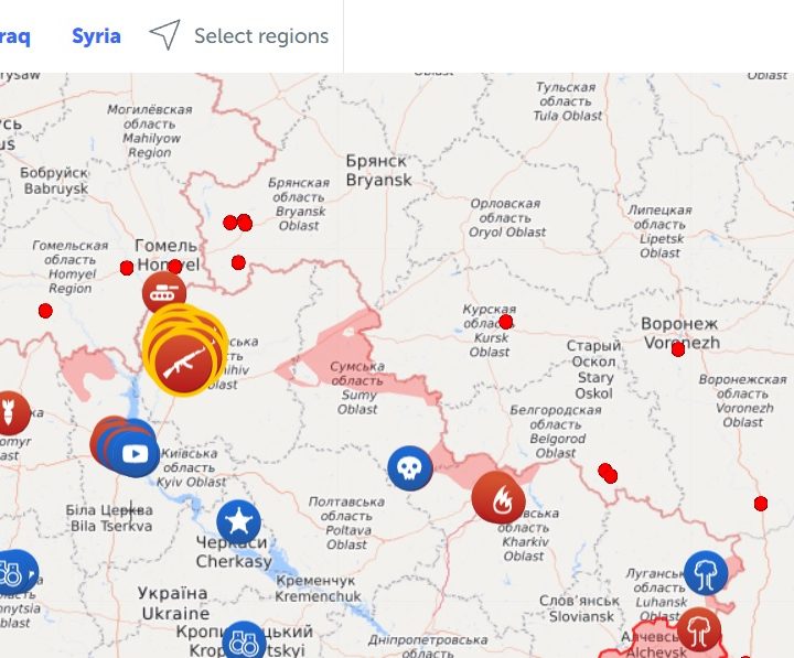 El mapa de LiveU te muestra en tiempo real cómo avanza la invasión rusa en Ucrania.