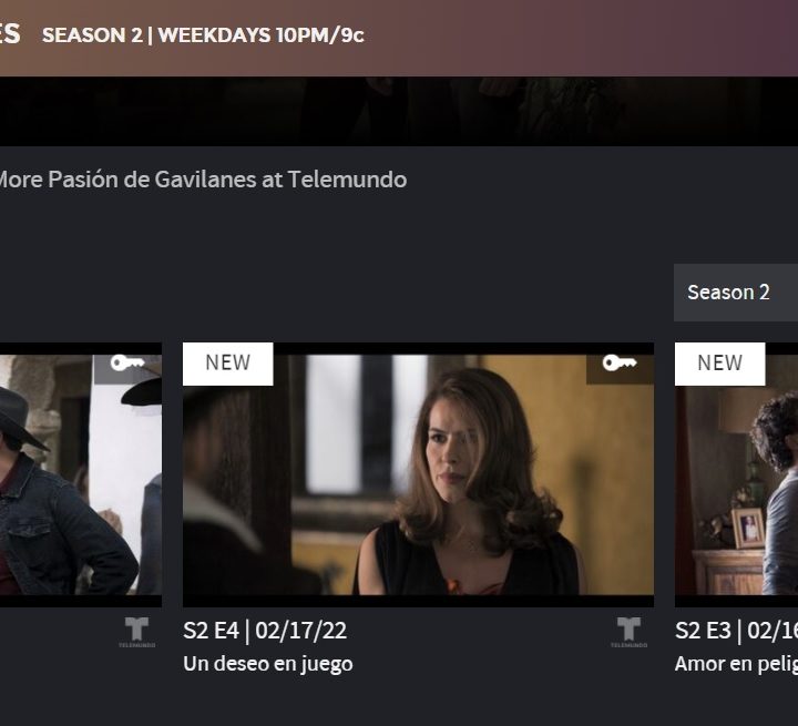 Dónde ver Pasión de Gavilanes 2 online.