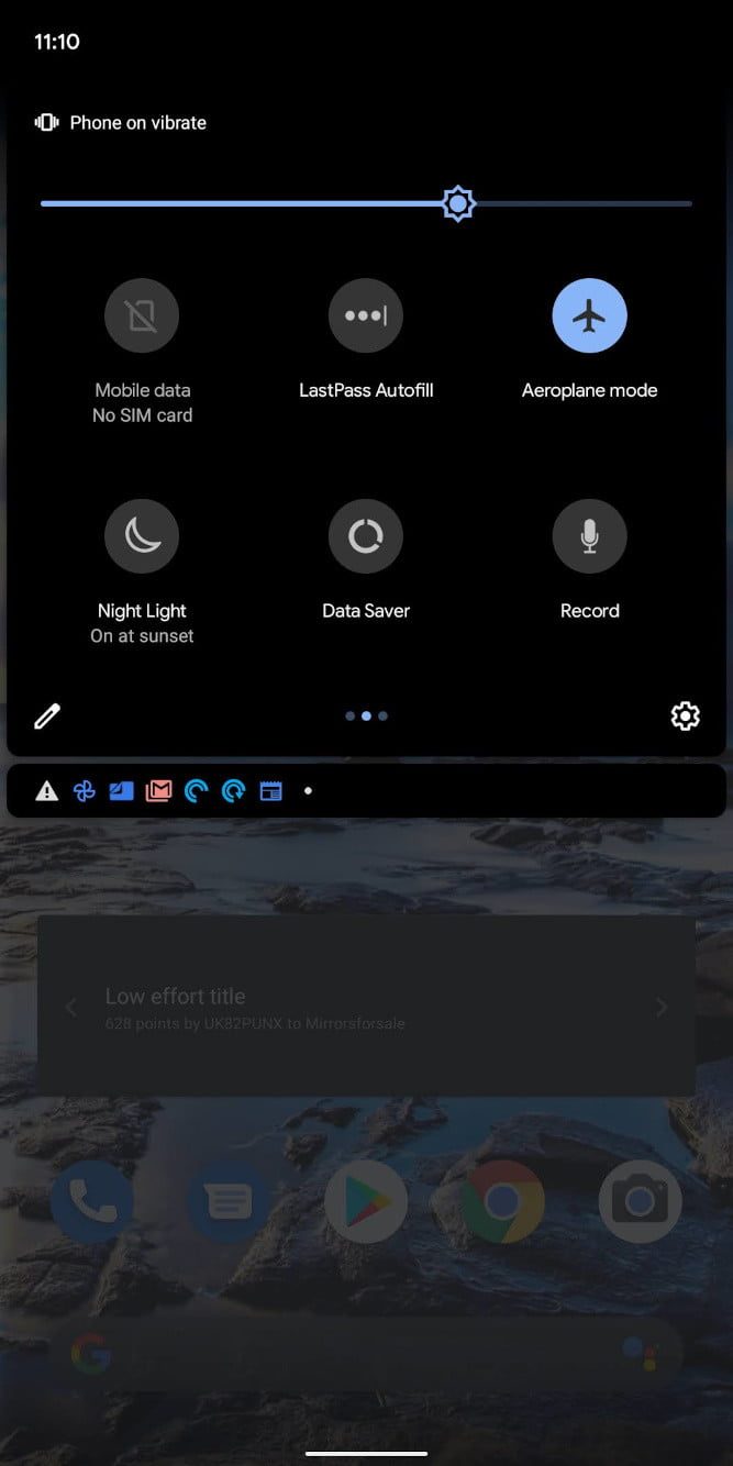 para que sirve el modo avion pixel 3a