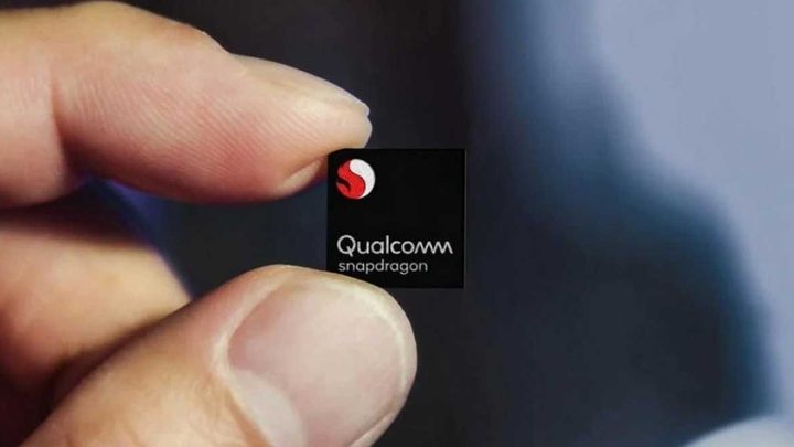 Un pequeño procesador de Qualcomm.