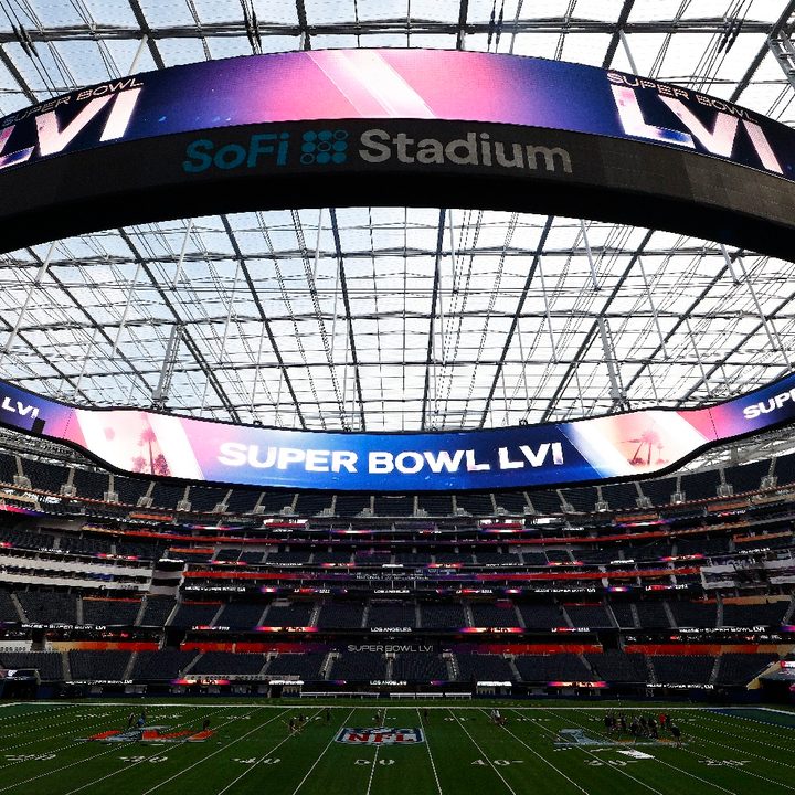 El SoFi Stadium acogerá el Super Bowl LVI.