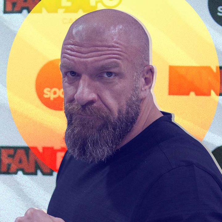 Triple H, uno de los luchadores más importantes de la WWE.