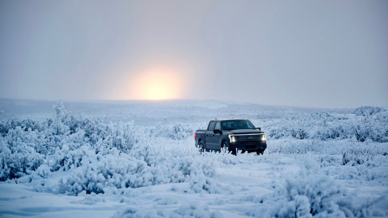 ford f 150 lightning alaska 2022 bft testing 13