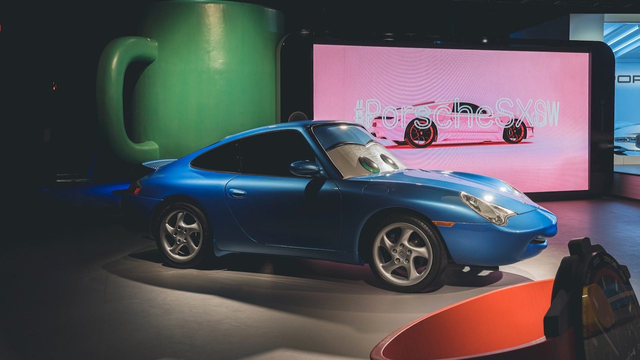porsche pixar sally carrera 2022 unseen sxsw 016 dsc02561