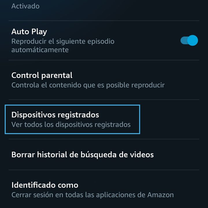 como saber desconocido cuenta streaming amazon3