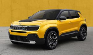 jeep primer modelo electrico  brand reveals image of first ever fully electric suv to be launched early next year