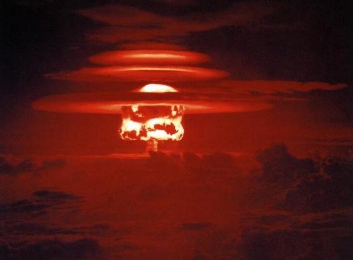 Registro de la prueba Castle Yankee en el atolón de Bikini.