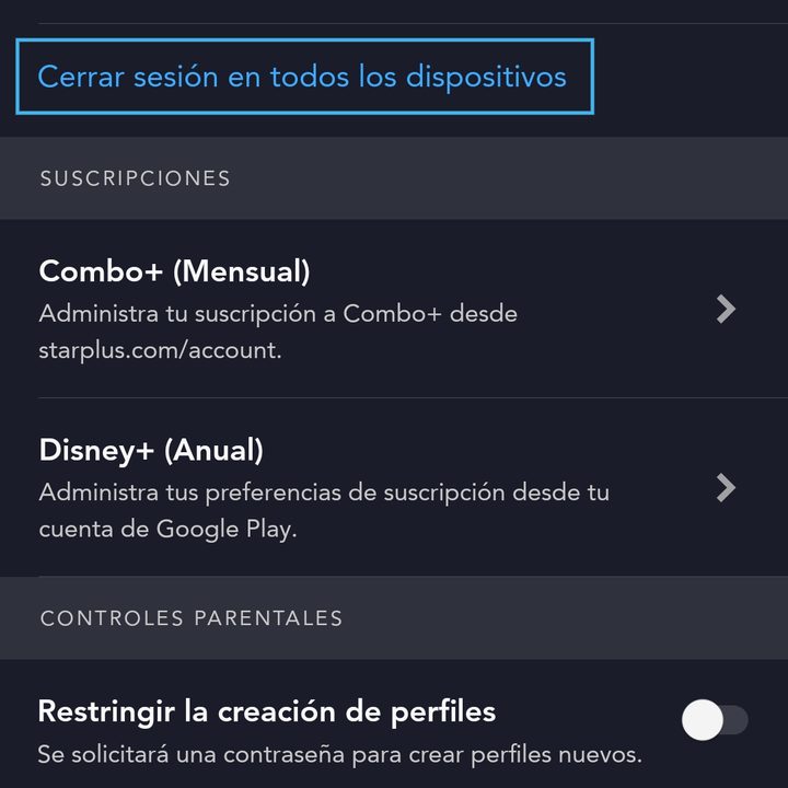como saber desconocido cuenta streaming disney3