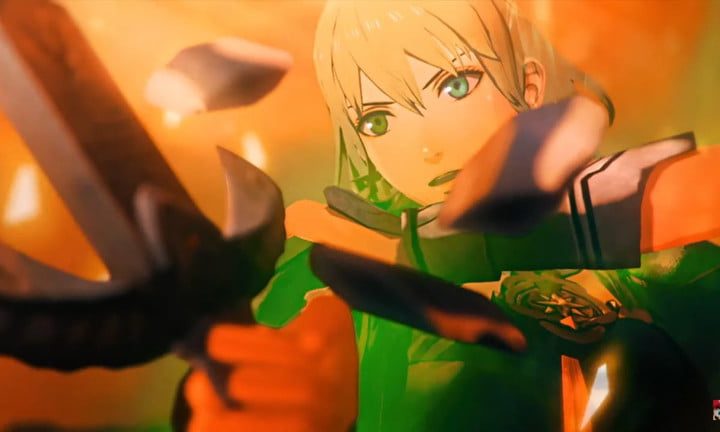 Byleth en Fire Emblem Warriors: Three Hopes.