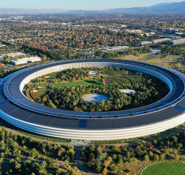 El Apple Park en Cupertino.