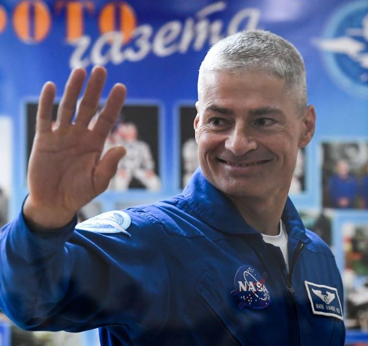 El astronauta de la NASA, Mark Vande Hei.