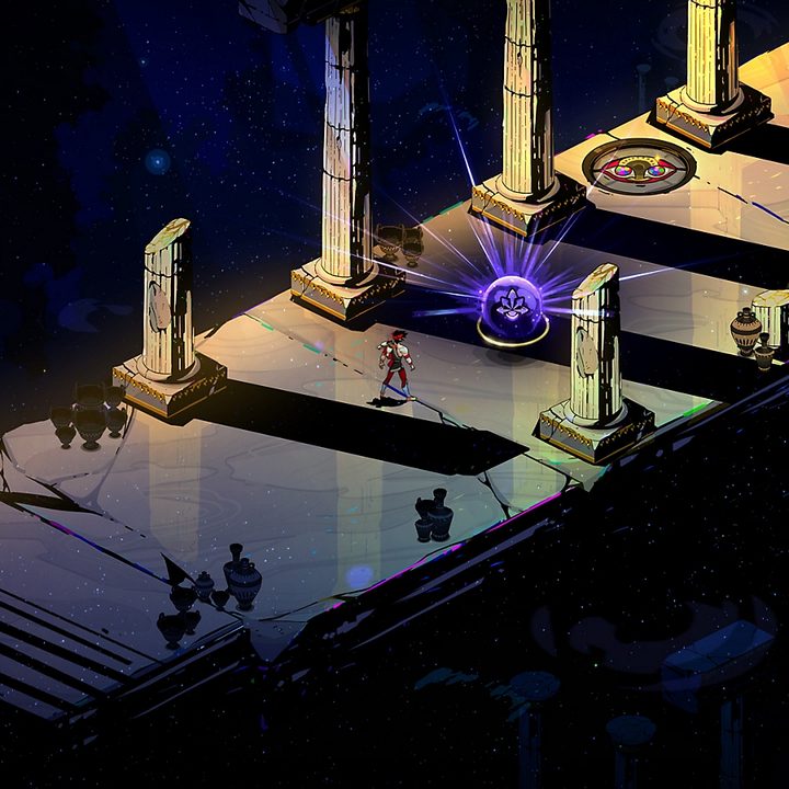 Escenario de una guerra en Hades.