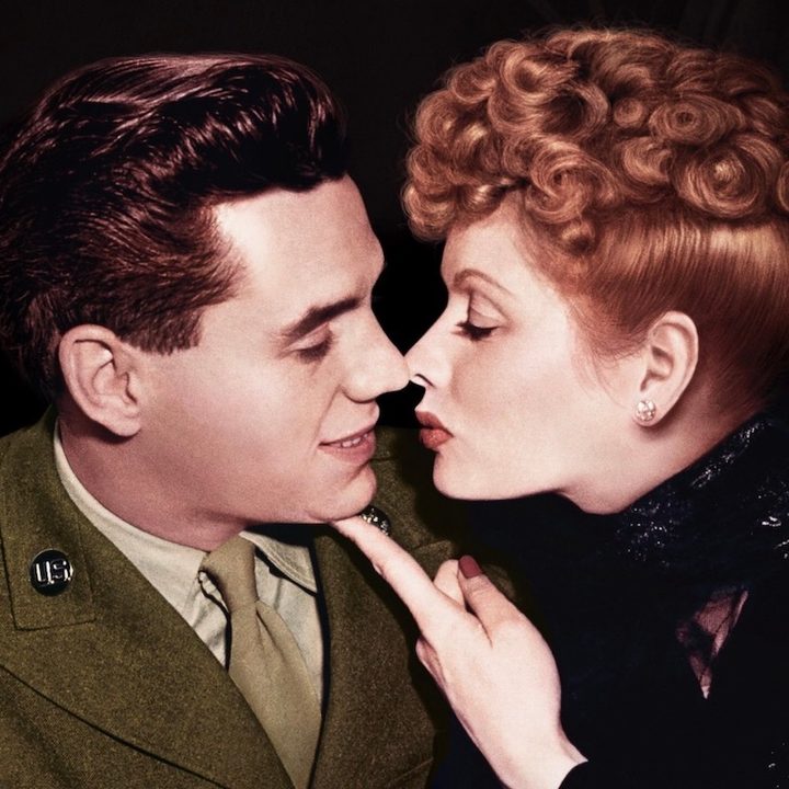 Desi Arnaz y Lucille Ball.