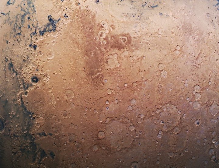 Vista global de Marte